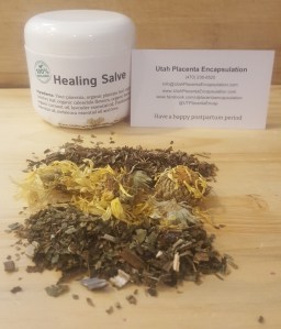 Healing placenta cream